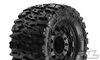 Pro-Line Stampede 4x4 Trencher 2.8" All-Terrain Tires mounted on Black F-11 17mm Rims (2)