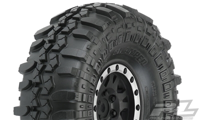 Pro-Line Interco TSL SX Super Swamper XL 1.9" Tires on Impluse Black/Silver rims, G8 Compound (2)