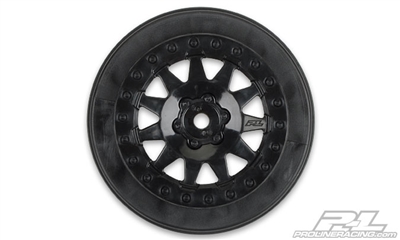 Pro-Line F-11 ProTrac Offset SC Rims, black for Losi SCTE (2)