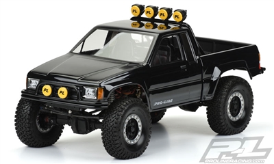 Pro-Line 1985 Toyota HiLux SR5 Clear Body (Cab + Bed) for SCX10, requires painting
