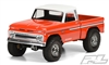 Pro-Line 1966 Chevrolet C-10 Clear Body (Cab + Bed) for 12.3" (313mm) Wheelbase Scale Crawlers, requires painting