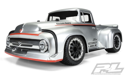 Pro-Line 1956 Ford F-100 Pro-Touring Street Truck Clear Body, requires painting
