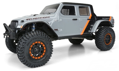 Pro-Line Jeep Gladiator Clear Body, for 12.3" Wheelbase Crawlers