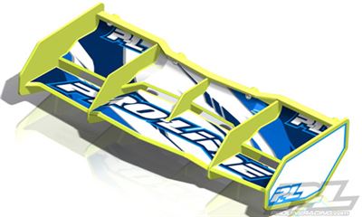 Pro-Line 1/8th Trifecta Wing, Yellow 