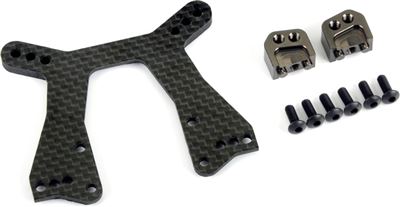 Pro-Line B5 Wide Front Shock Tower, Carbon Fiber