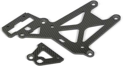 Pro-Line Baja 5B/5T Carbon Fiber Rear Upper Plate Set