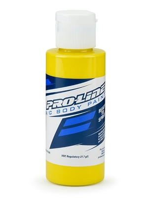 Pro-Line RC Body Paint, Yellow, 2 fl oz (60 ml.) Bottle