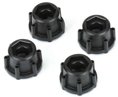 Pro-Line 6x30 to 17mm Hex Adapters for Pro-Line 2.8" Wheels (4)