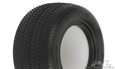 Pro-Line Scrubs T 2.2" Rear M3 Soft Truck Tires with inserts (2)