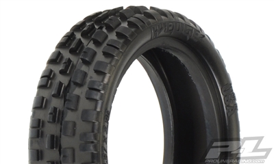 Pro-Line Wedge Squared 2.2" 2wd Front Z3 Carpet Buggy Tires with inserts (2)