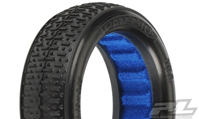 Pro-Line Transistor VTR 2.4" 2wd Front M4 Super Soft Buggy Tires with inserts (2)