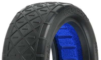 Pro-Line Shadow 2.2" 4WD Front MC (Clay) Buggy Tires with inserts (2)