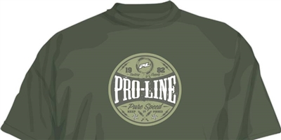 Pro-Line Hot Rod Green T-shirt - Medium