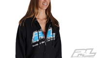 Pro-Line Hoodie Sweatshirt-Black, Small Zip-Up