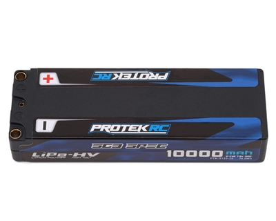 ProTek RC 10000mAh 2S 150C Low IR SG3 HV 7.6V LiPo Battery, 5mm Connectors