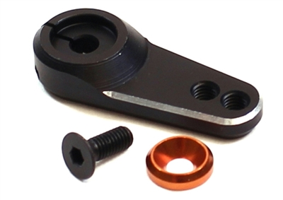 Racer's Edge Aluminum Clamping Servo Arm, 23 Tooth Sanwa