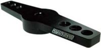 Racer's Edge Servo Horn-Double Arm Futaba, Black Aluminum