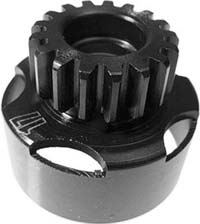 Racer's Edge Vented Super Clutch Bell, 17t For 1/8 Cars And Trucks