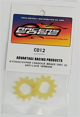 Racer's Edge Kyosho/Hyper Cradock Brake Discs (anti-lock Version) (2)