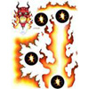 Racer's Edge Devil Fire Decal Sheet