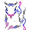 Racer's Edge Purple Tribal Decal Sheet