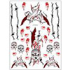 Racer's Edge Knives & Skulls Decal Sheet