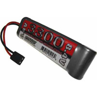 Racer's Edge Batteries-3300 Nimh 7-Cell, 8.4 Flat Pack For 16.8 E-Maxx