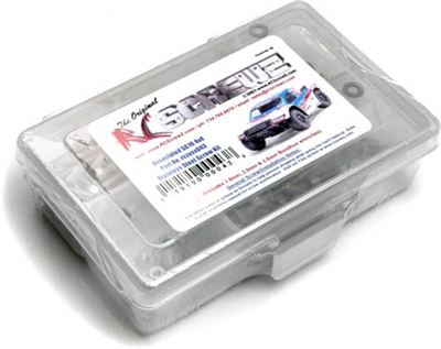 R/C Screwz SC10 4x4 Stainless Steel Screw Set