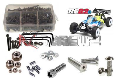 R/C Screwz RC8.2e Stainless Steel Screw Set