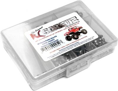 R/C Screwz Hpi Crawler King Screw Kit, Stainless Steel