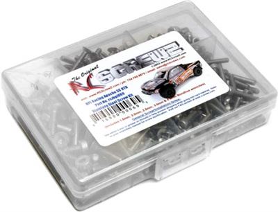 R/C Screwz Hpi Apache SC Screw Set, Stainless Steel