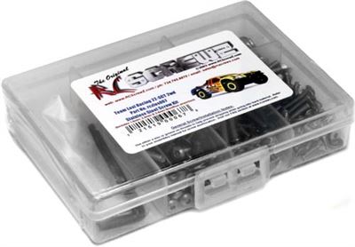 R/C Screwz Losi 22-SCT Screw Set, Stainless Steel