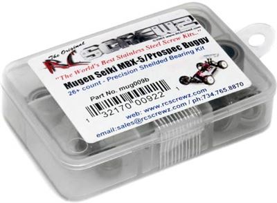 R/C Screwz Mugen MBX/Prospec Metal Bearing Set