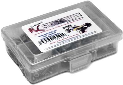 R/C Screwz Mugen MBX6 Eco Screw Kit, Stainless Steel