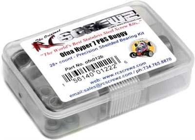 R/C Screwz Ofna Hyper 7/PBS Metal Bearing Set
