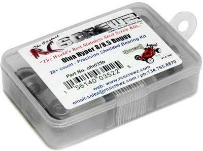 R/C Screwz Ofna Hyper 8/8.5 Metal Bearing Set