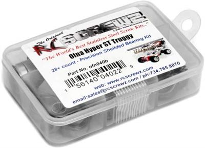 R/C Screwz Ofna Hyper St/Pro Metal Bearing Set