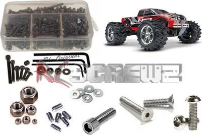 R/C Screwz Traxxas E-Maxx Evx Screw Set, Stainless Steel