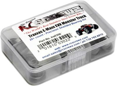 R/C Screwz Traxxas E-Maxx EVX Bearing Set