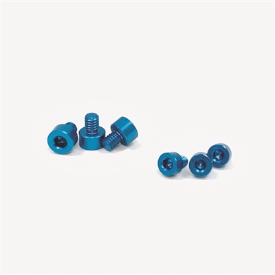 Revtech X-Factor Screw Kit, blue aluminum (6)