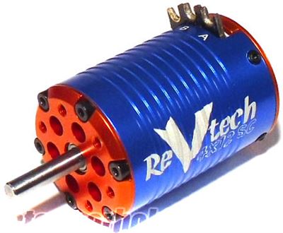 Revtech 4xs Quad Magnet Brushless Motor, 3800kv, 5mm Shaft