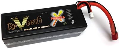 (sold out) Revtech 6950mAh 100c 4s 14.8v Lipo Battery Pack-Deans Plug