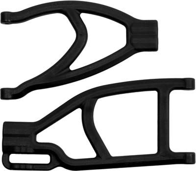 RPM Summit/Revo Extended Rear Arm Set, Left, Black (upper/lower)