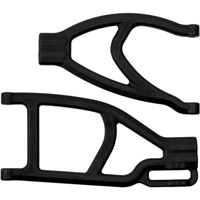 RPM Summit/Revo Extended Rear Arm Set, Right, Black(Upper/Lower)
