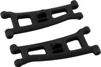 RPM SC10/T4/Gt2 Front A-Arms And Bulkhead, Black