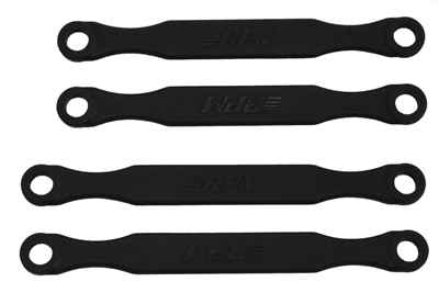 RPM Camber Link Set for BL2 Versions of Traxxas 4x4 Vehicles, Black (4)