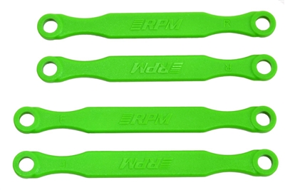 RPM Camber Link Set for BL2 Versions of Traxxas 4x4 Vehicles, Green (4)