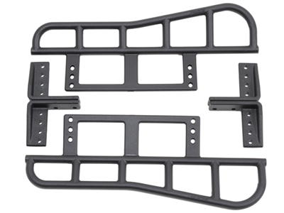 RPM SCX10 Rock Sliders, black