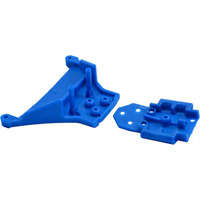 RPM 1/10 Rally/Slash 4x4 Lcg Front Bulkhead Set, Blue