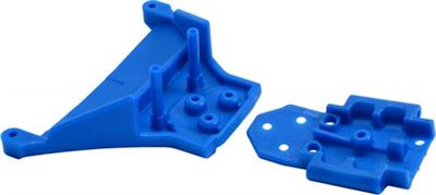 RPM 1/10 Rally/Slash 4x4 Lcg Front Bulkhead Set, Blue